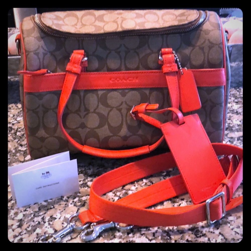 Authentic Coach Makeup Bag